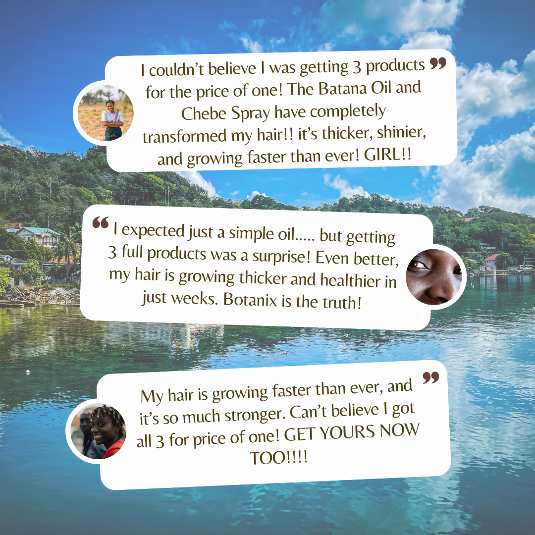 Batana Natural Hair Growth Oil BUY 1 GET 2 FREE GIFTS