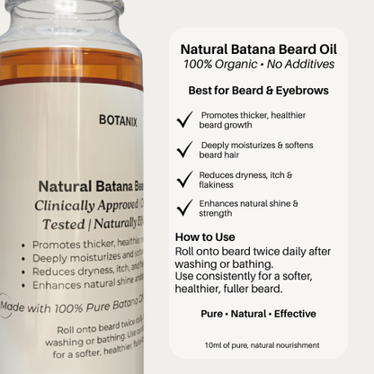 Natural Batana Beard Oil